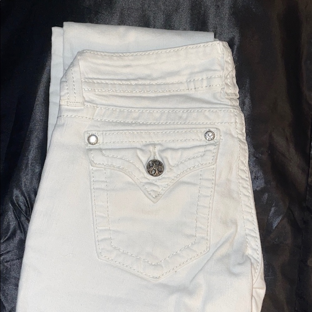 White boot leg missme jeans